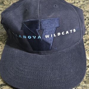 Vintage 1990s Villanova Wildcats Hat Adjustable Snapback Mens One Size
